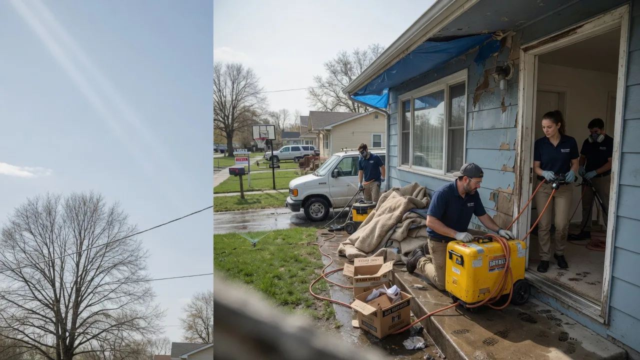 Basement Flood Cleanup in Colver, PA near me